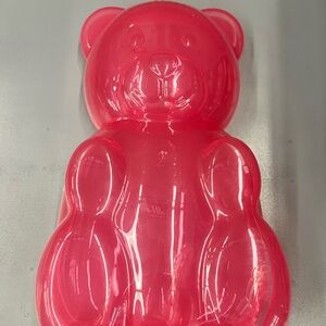 Gummy Bear Valentine’s Day Clear Pink Container.